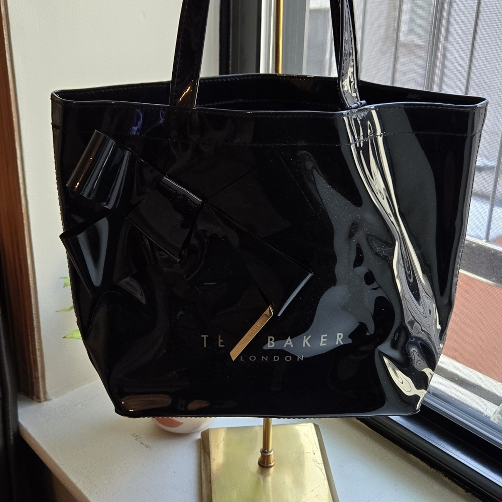 Ted Baker Small Patent Tote